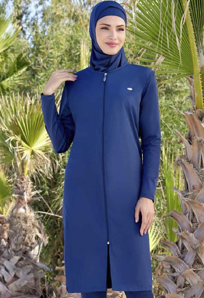 Adasea 1250 Battal Lacivert 2 Li Tasarım Tesettür Mayo Adasea 1250 Battal Lacivert 2 Li Tasarım Tesettür Mayo