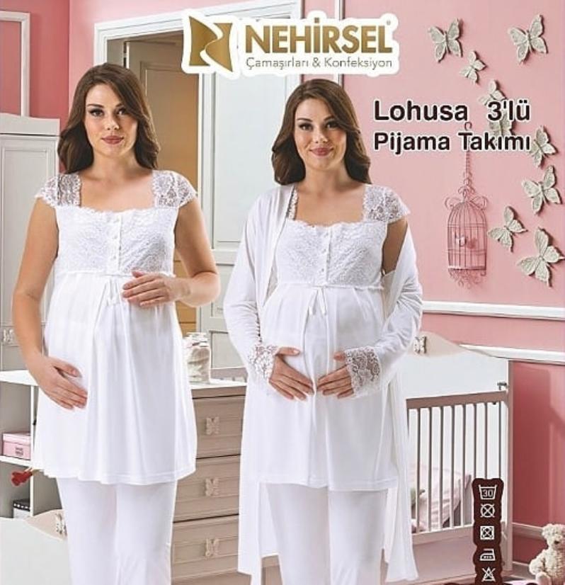 NEHİR 2096 HAMİLE LOHUSA 2020 YENİ SEZON SADE VE ŞIK 3 LÜ LOHUSA NEHİR 2096 HAMİLE LOHUSA 2020 YENİ SEZON SADE VE ŞIK 3 LÜ LOHUSA