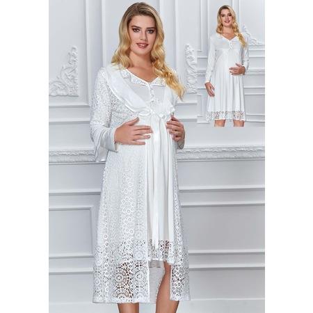 Marilyn 2988 Dantel Sabahlıklı Lohusa Gecelik Sabahlık Marilyn 2988 Dantel Sabahlıklı Lohusa Gecelik Sabahlık